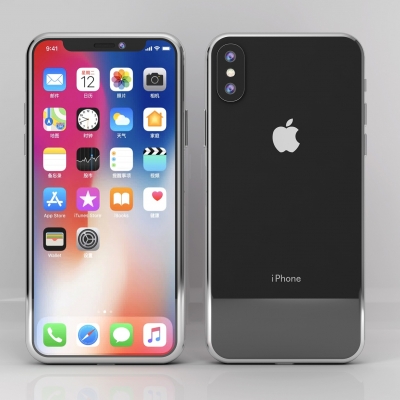 现代iphonexs苹果手机3d模型