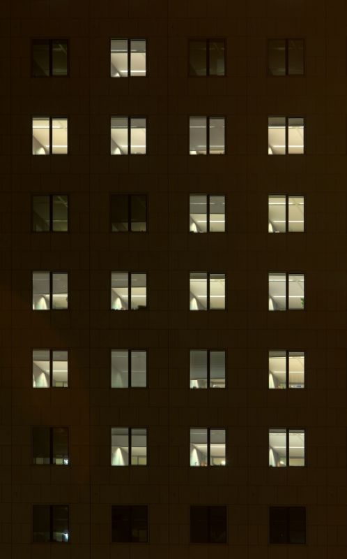 外景-夜晚窗户 55