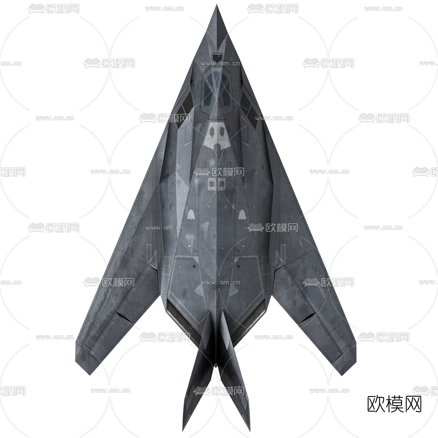 f117隐身战斗机3d模型下载