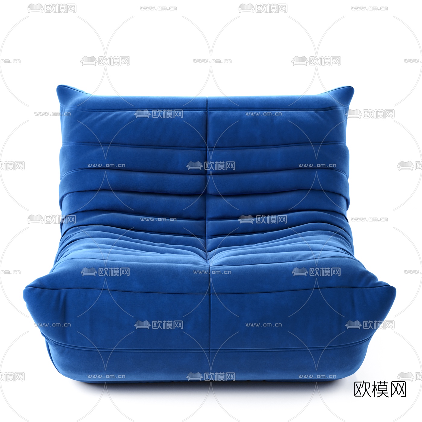 布艺懒人沙发3d模型下载-3dmax模型免费下载-欧模网