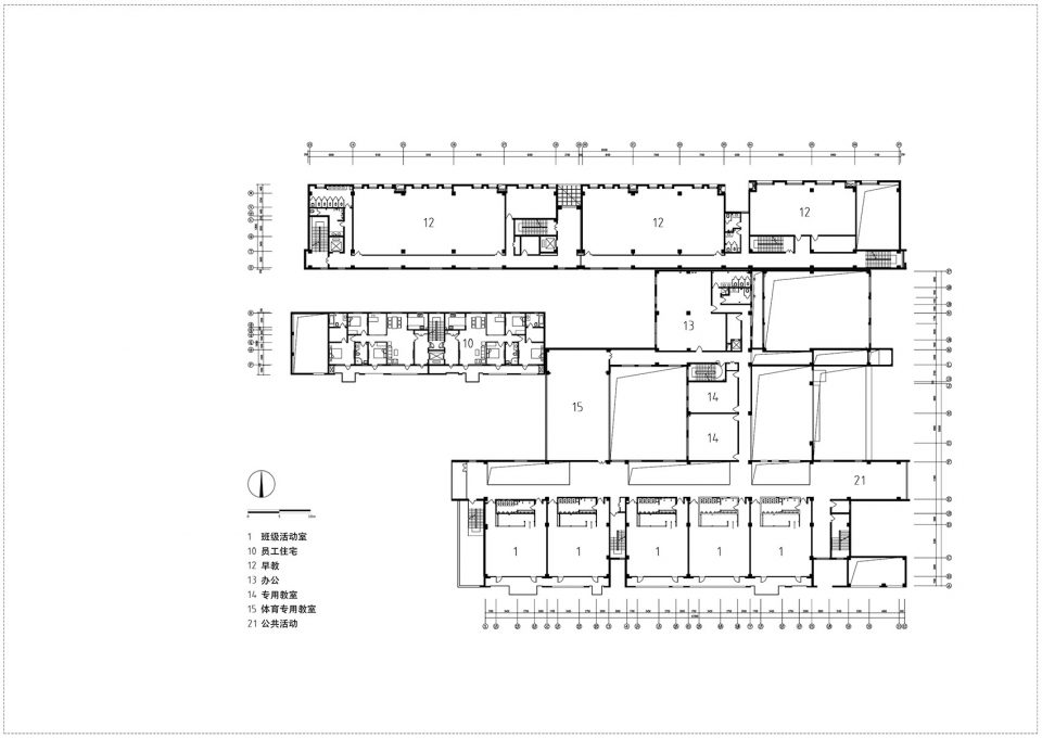 张家口的莱佛士幼儿园 —— 空格建筑