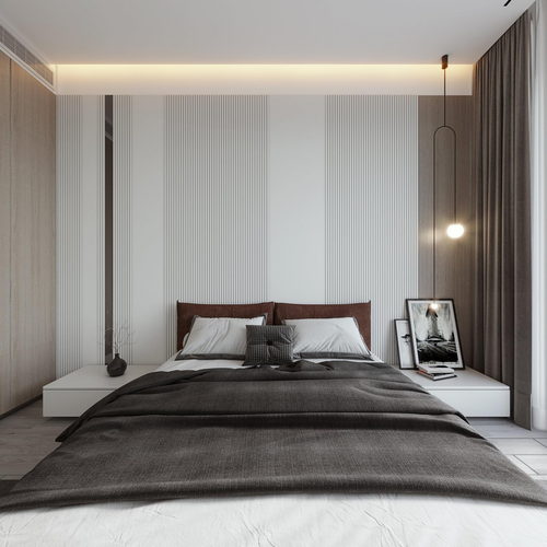 极简大平层全屋全景