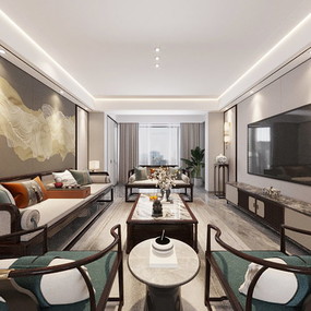 金霞美墅兰庭 中式风格