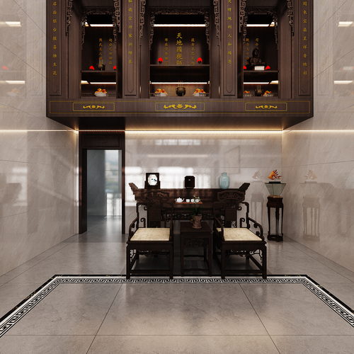 刘总别墅大堂设计