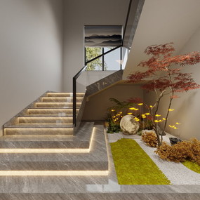 新中式别墅720全景