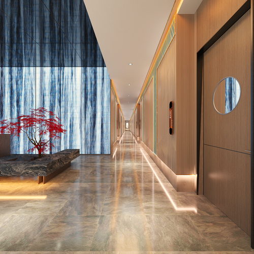 三毛沐足城效果图设计