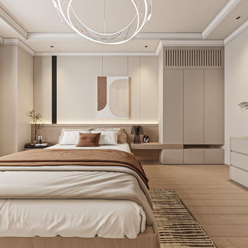 主卧室 VR全景效果图