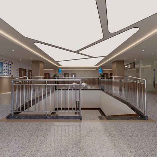 医院全景效果图