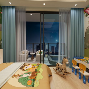 森林主题-亲子双人房