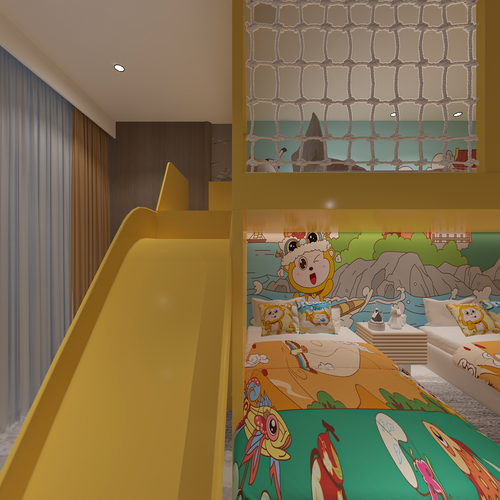 君澜醒狮主题双人房