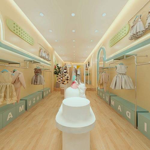 童装店效果图