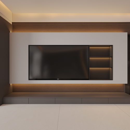 麒龙B8栋意式极简风格