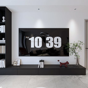 太古里92平黑白灰