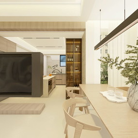 金凤天山熙湖客厅改4