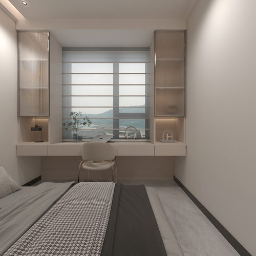 登高戴女士雅居效果图