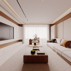 华新公馆吕先生/优饰家装饰/现代风格