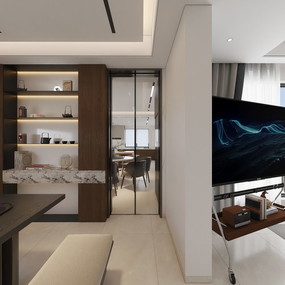 河西胡府装修设计效果图