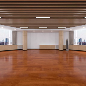 八角楼2层全景效果图