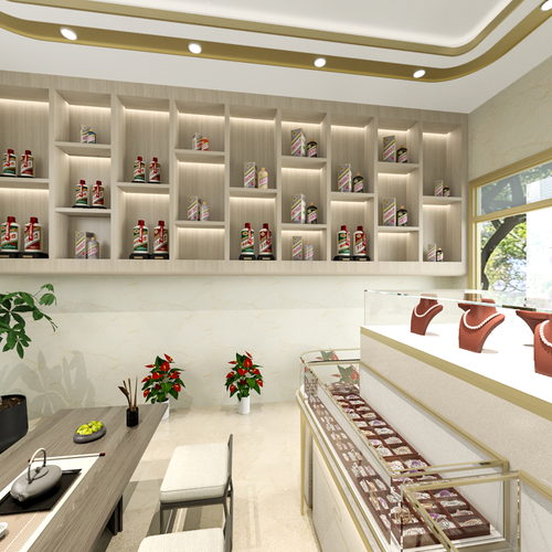 君豪黄金商行效果图