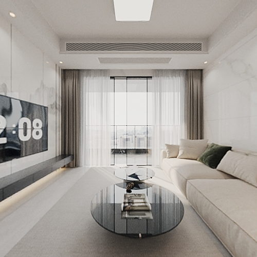 现代家装全景效果