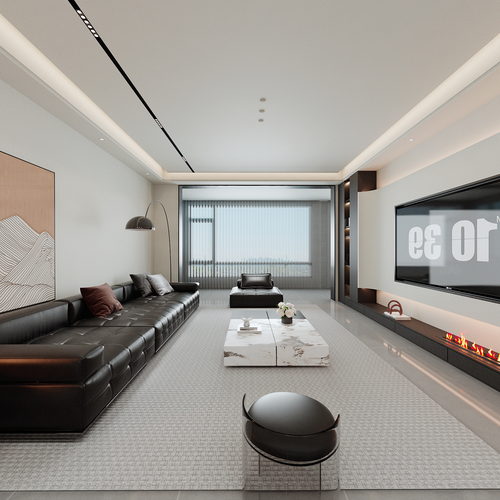 龙泉花园现代简约