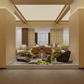 齐和轩茶楼全景效果图