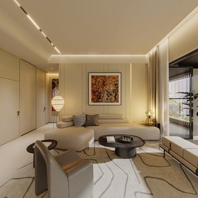 麓湖家装全景效果图