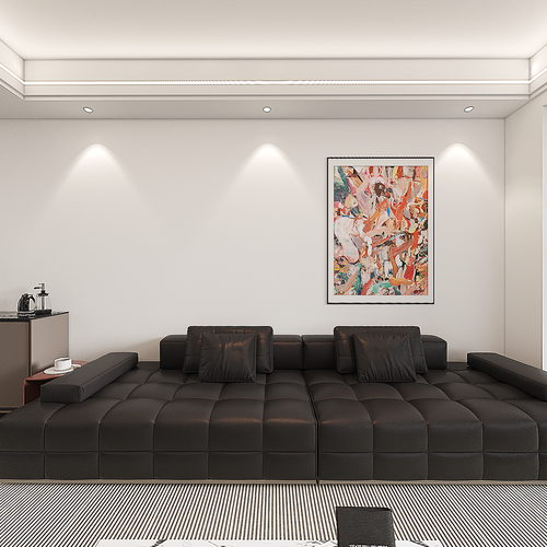 海悦现代城郭女士现代风格效果图