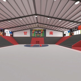 篮球馆效果图