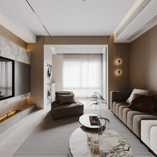 钱潮府 现代意式家