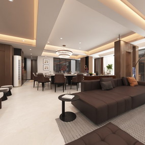 雷州大平层意式现代风格