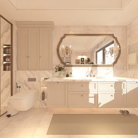 零玖零伍室内设计工作室---US联邦公寓场景效果