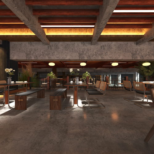 夹层(干部、客饭、包房餐厅)