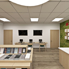 借阅室与健身房