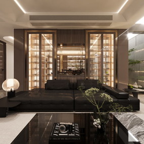 紫誉别墅室内设计