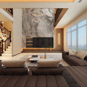 祥云B2别墅意式简约效果图