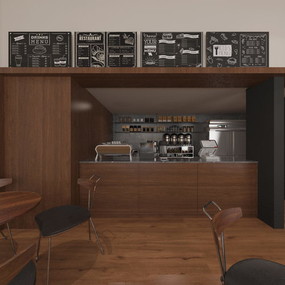 裕民路咖啡店效果图