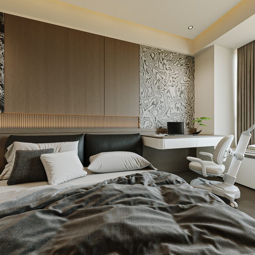 现代卧室