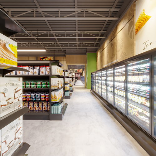 Ethnic supermarket Burlin