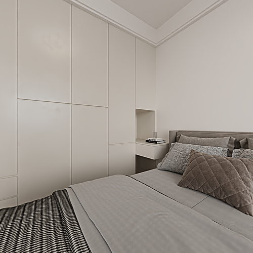 九里云台6栋8-1现代风格效果图