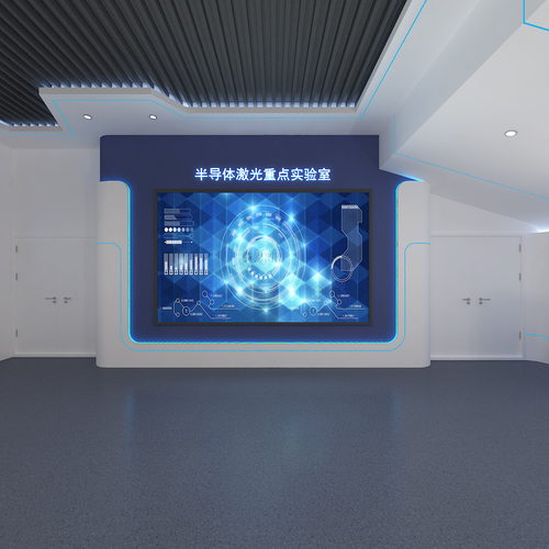 半导体激光重点实室展厅