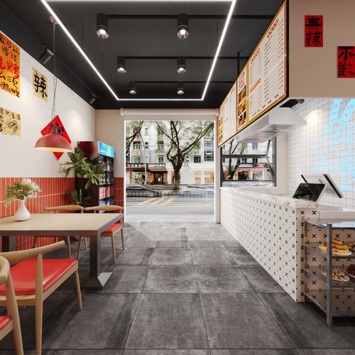 炸串店