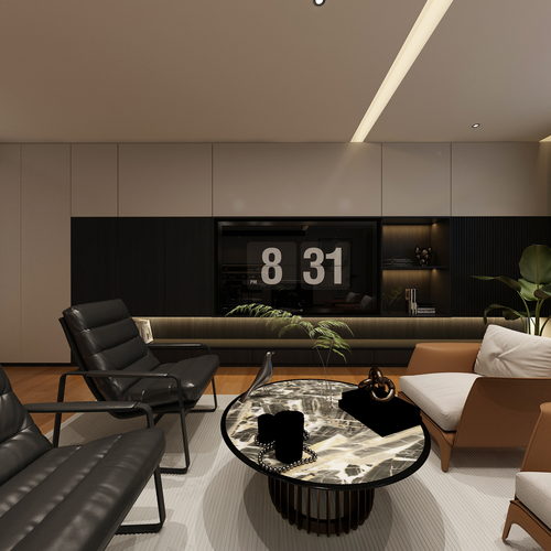 办公室效果图5.13