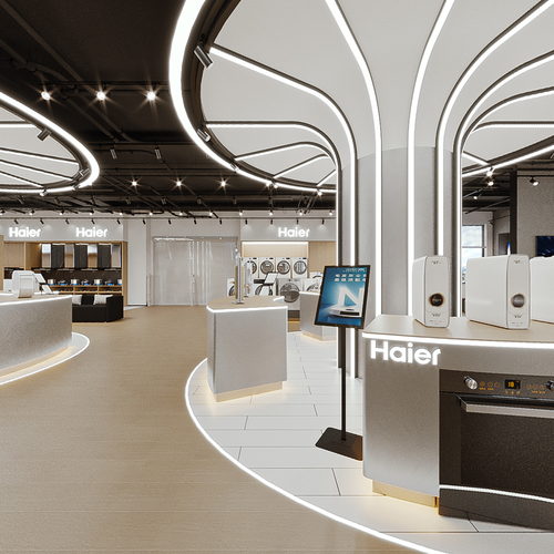  华桥城（肯尼亚）1F家电展厅效果图