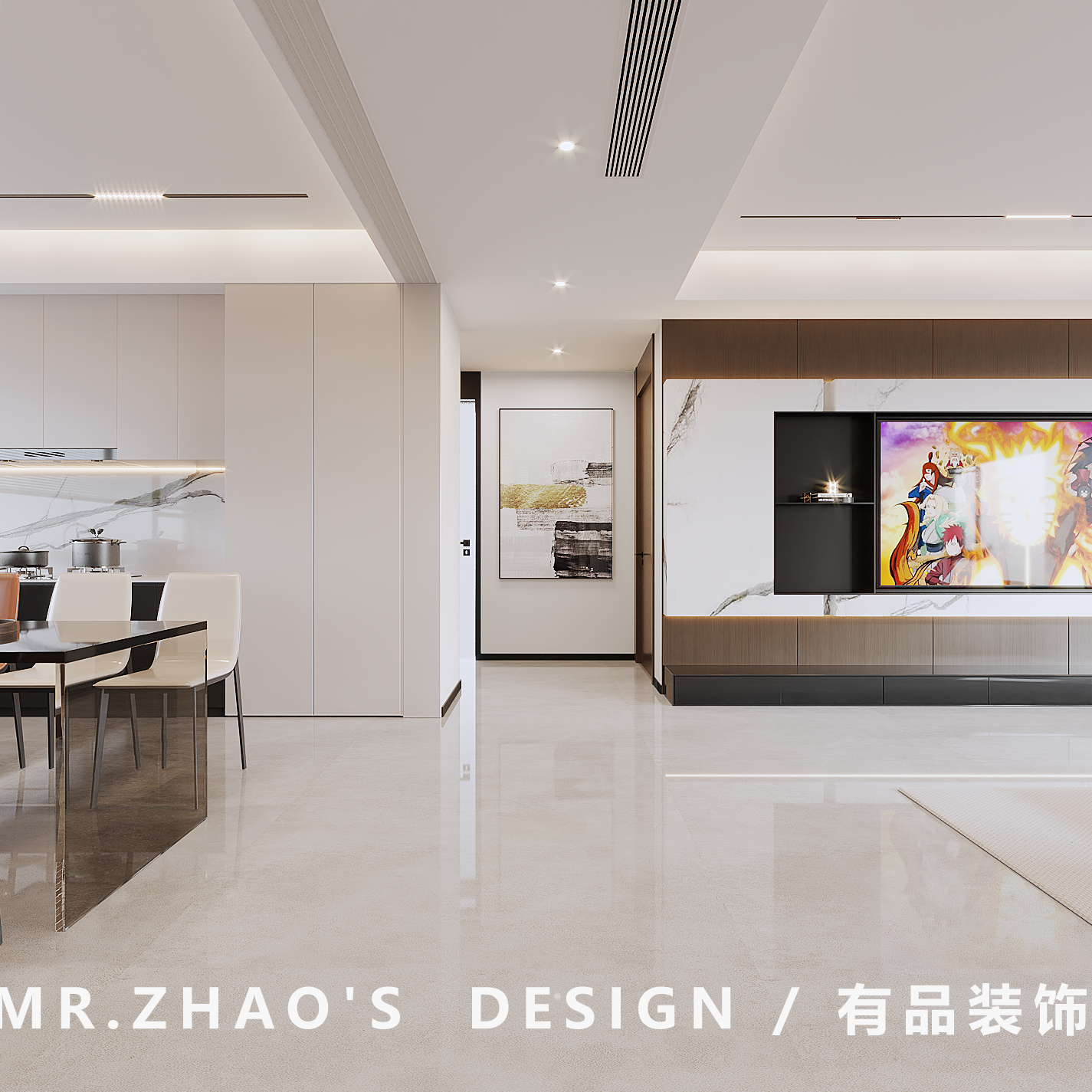 禧园9#1-401轻奢效果展现