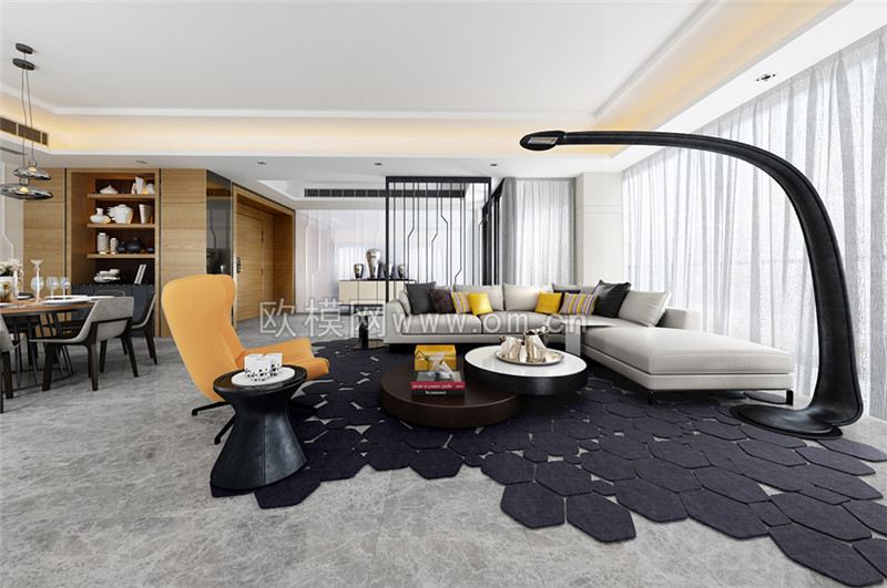 4.梁志天样板间客厅     ID145678.jpg