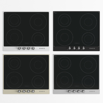 电磁炉组合3d模型