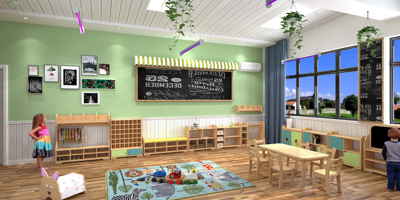 幼儿园教室3d模型