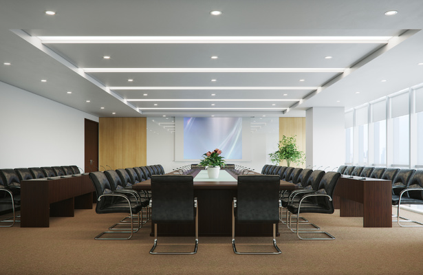 办公会议室3d模型