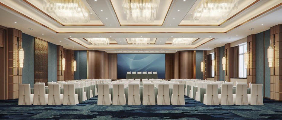 酒店会议室3d模型